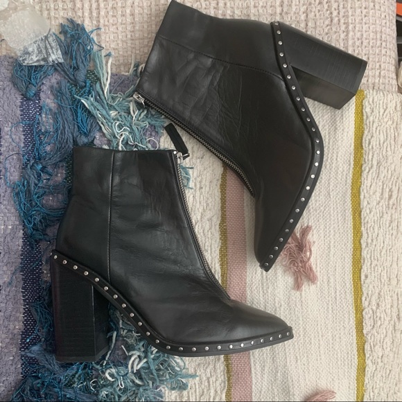 Sol Sana Axel leather stud boots - Picture 2 of 9